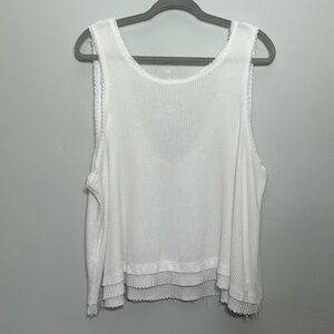 We The Free White Tank Top